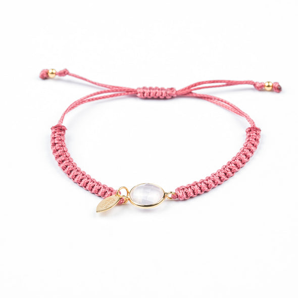 PELÔ ROSE QUARTZ BRACELET