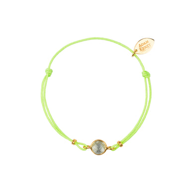 BABY BAHIA GOLD GREEN AMETHYST BRACELET