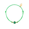 BABY GOLD GREEN AGATE BRACELET