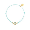 BABY BAHIA GOLD BLUE TOPAZ BRACELET