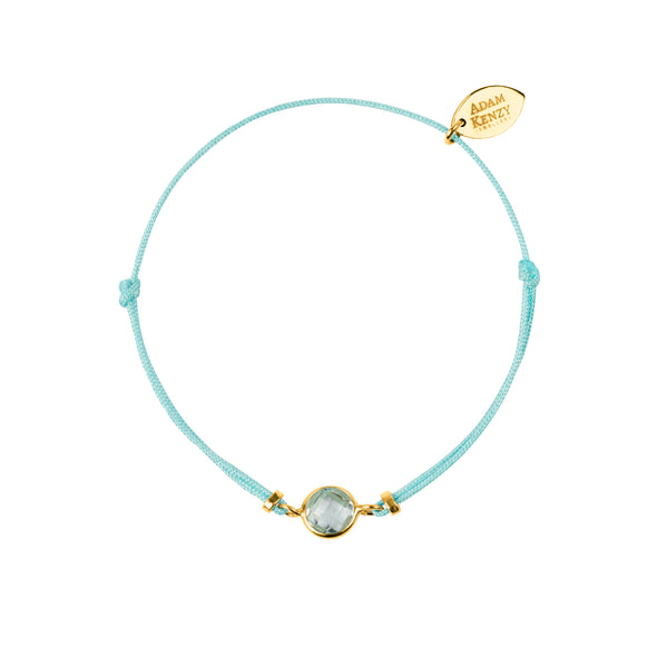 BABY BAHIA GOLD BLUE TOPAZ BRACELET