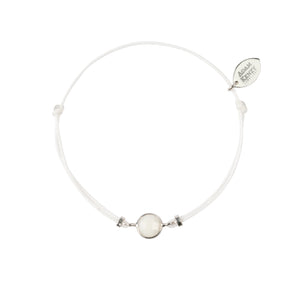 BABY BAHIA WHITE AGATE BRACELET