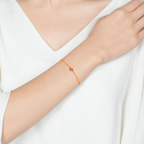 BAHIA GOLD ORANGE CITRINE BRACELET