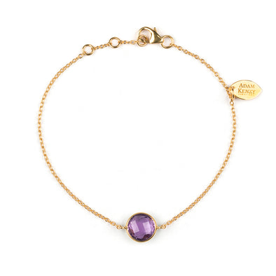 MANAROLA GOLD AMETHYST SET