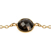 MANAROLA GOLD SMOKEY QUARTZ BRACELET