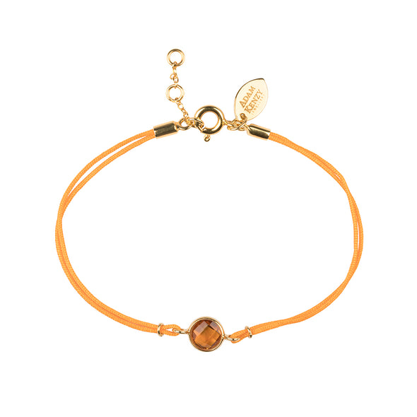 BAHIA GOLD ORANGE CITRINE BRACELET