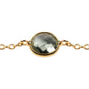 MANAROLA GOLD GREEN AMETHYST BRACELET