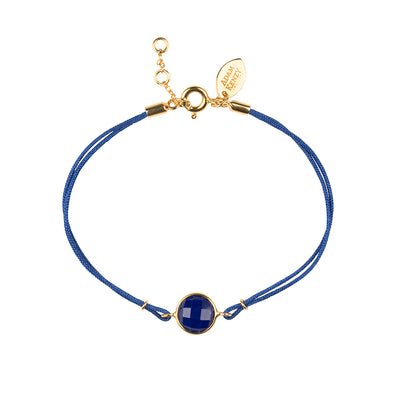 BAHIA GOLD LAPIS LAZULI BRACELET