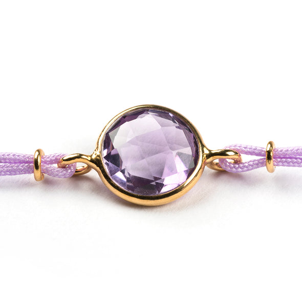 BAHIA GOLD AMETHYST BRACELET