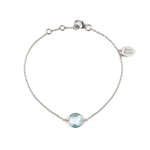 MANAROLA BLUE TOPAZ BRACELET