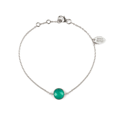 MANAROLA GREEN AGATE BRACELET