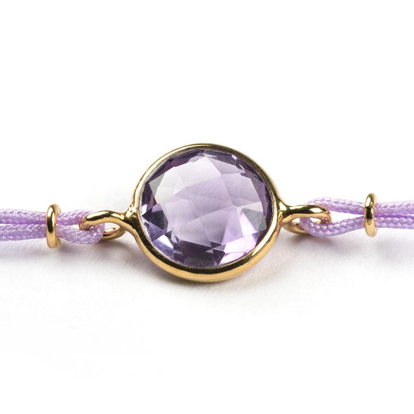 BABY BAHIA GOLD AMETHYST BRACELET