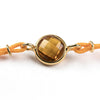 BABY BAHIA GOLD ORANGE CITRINE BRACELET