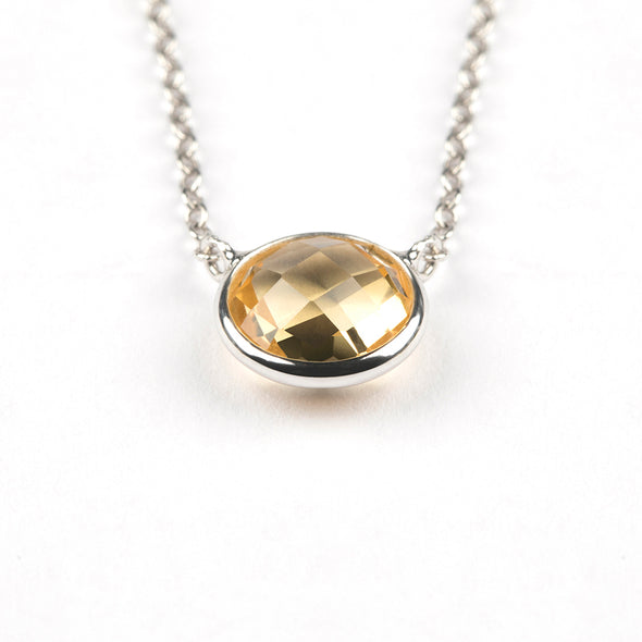 MANAROLA GOLDEN CITRINE NECKLACE