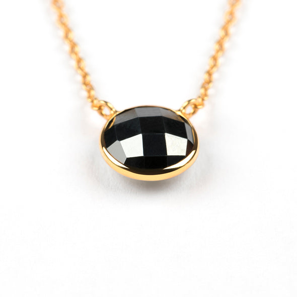 MANAROLA GOLD HEMATITE NECKLACE