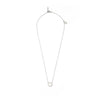 MANAROLA WHITE AGATE NECKLACE