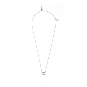 MANAROLA BLUE TOPAZ NECKLACE