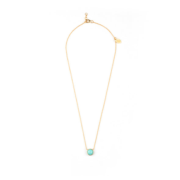 MANAROLA GOLD TURQUOISE NECKLACE