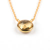 MANAROLA GOLD GOLDEN CITRINE NECKLACE