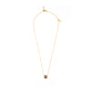 MANAROLA GOLD SMOKEY QUARTZ NECKLACE