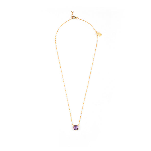 MANAROLA GOLD AMETHYST NECKLACE