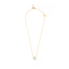 MANAROLA GOLD BLUE TOPAZ NECKLACE